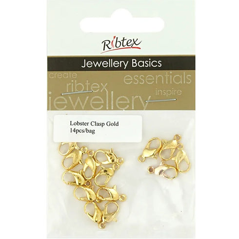 11mm Metal Alloy Lobster Clasp (available in 8 colours)